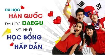 CÙNG Du Hoc Cát Linh GIÀNH HỌC BỔNG TRƯỜNG ĐẠI HỌC DAEGU, HÀN QUỐC